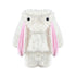 Super cute padded winter baby rabbit furry suit