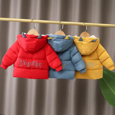 Winter children's cotton-padded jacket coat