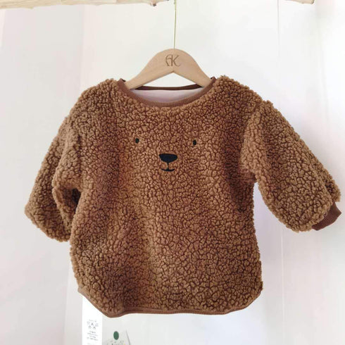 Baby's Cashmere Thickened Lamb Wool Jacket