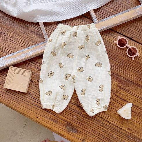 Mosquito Proof Pants Ice Silk Children's Pants Summer Baby Quick Drying Casual Pants