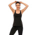 Two-in-one long Yoga Vest Hollow Back Vest Soft Slim Yoga Suit