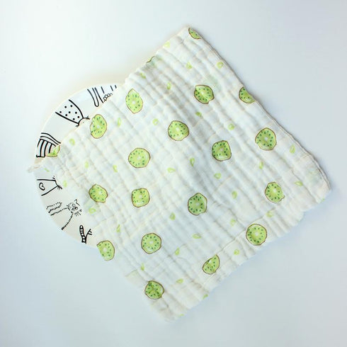 Baby 6-layer gauze saliva towel cotton bath towel