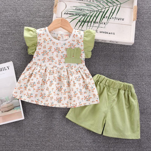 Girls Summer Two-Piece Set