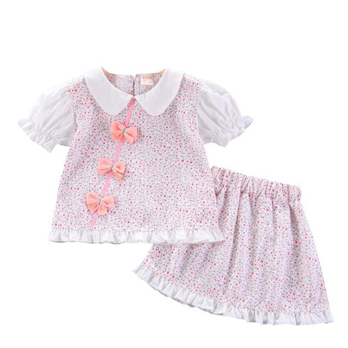 Summer girls casual set two-piece set