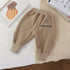 Children's sports pants plus velvet warm pants double-sided velvet leggings