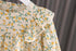 Girls' Dress 2022 Autumn New Skirt Long Sleeve Cotton And Hemp Pastoral Princess Floral Skirt