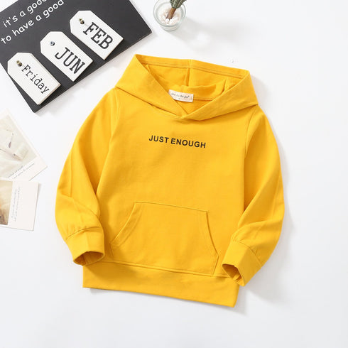 Spring and autumn children's long sleeve vests letter solid color pullover top