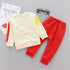 Children's Spring and Autumn Set Two-Piece Set