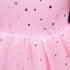 Girls Long Sleeve Dress Autumn New Gradient Starry Mesh Sequins Children's Dress Princess Dress