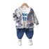 Boys spring and autumn suit set of three