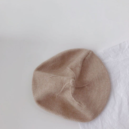 Baby Knitted Painter Hat Candy Color Soft Wool Fall/Winter Berets