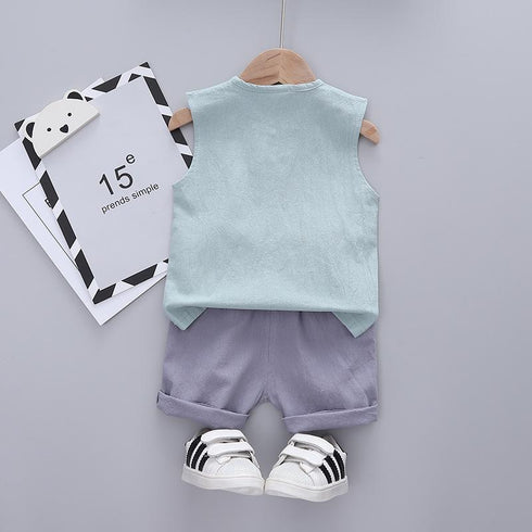 Children's Summer Suit Two-Piece Set