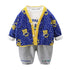 Boys children's clothing spring and autumn three-piece set