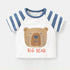 Summer New Baby Boy Short Sleeve T-shirt Boy Half Sleeve Cartoon Printed Jacket Cotton Comfortable