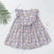 Cotton Floral Bib Collar Baby Princess Skirt