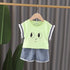 Children's summer suit short sleeve two-piece set