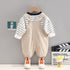 Boys' Spring and Autumn Long Sleeve Straps Set