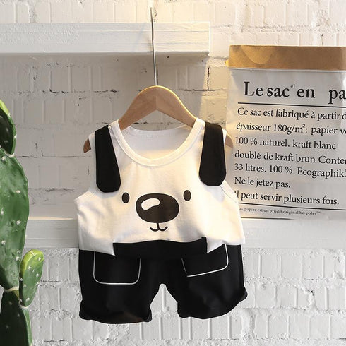 Two Piece Children's Vest Set