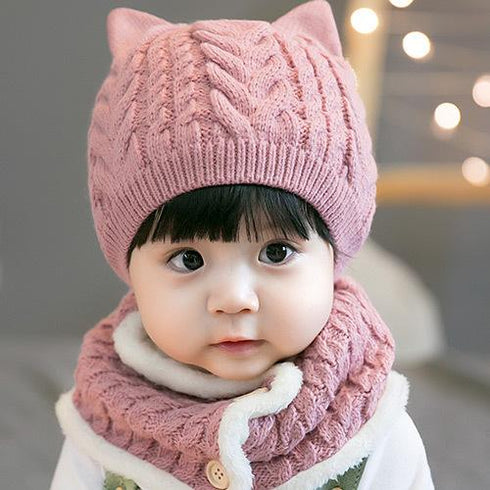 Baby Fall/Winter Warm Hat Circumference 17.3-20.5 inch. (44-52 cm)