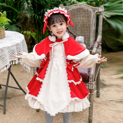 Festival New Year Christmas Princess Dress Children's Dress