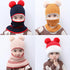 Baby hat scarf autumn and winter Circumference 18.1-19.7inch (46-50cm)