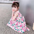 Girls Summer Dress 2022 New Girls Sweet Printed Princess Dress