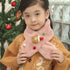 Children's Plush Christmas Scarf