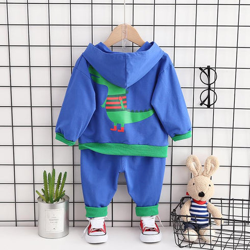 Boys spring and autumn suit two-piece set