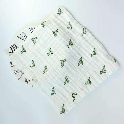 Baby 6-layer gauze saliva towel cotton bath towel