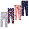 Autumn New Girls Cartoon Printed Pants Cotton Pants