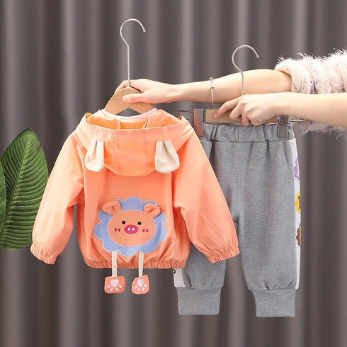 Spring and Autumn Boys Three-Piece Set