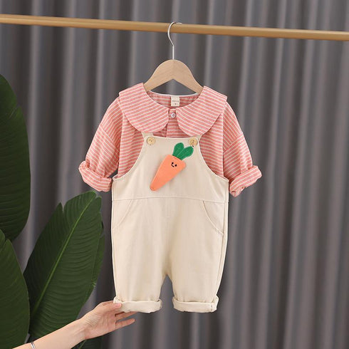 Boys Spring and Autumn Two-Piece Set