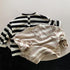 Children's Striped Tee Casual Joker Long Sleeve Top