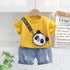 Boys short sleeve suit summer