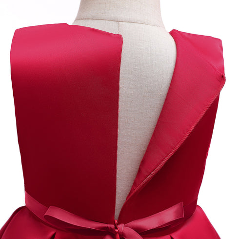 Children's Pleated Princess Dress