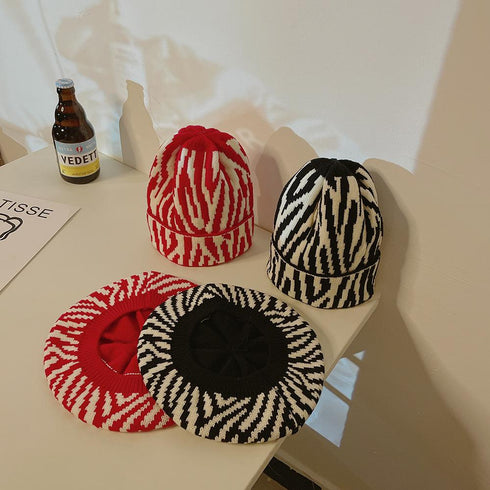 Melon Skin Knitted Hat