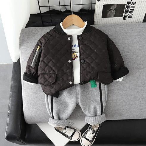 Spring and Autumn Boys Three-Piece Set