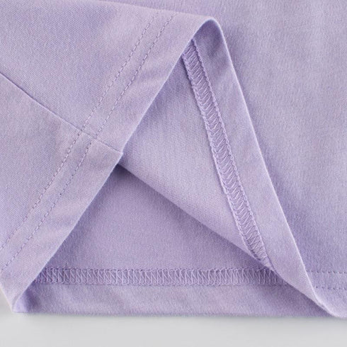 Summer girls letter printed short sleeves