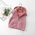 Children's Vest Hooded Cashmere Top