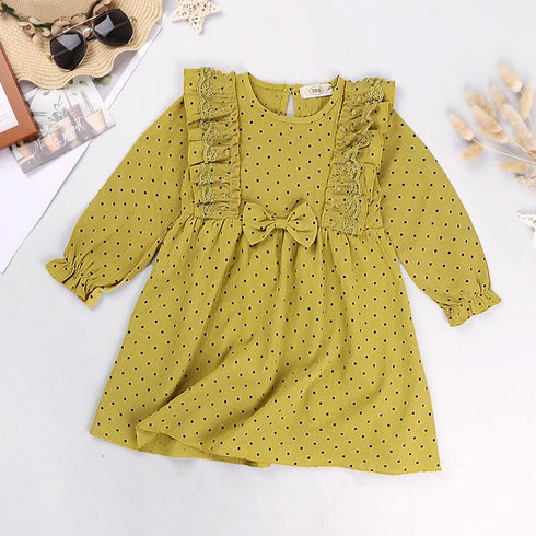 Spring and Autumn Girl Dress