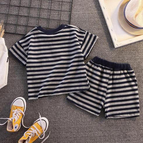 Boys summer suit sports two-piece set