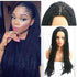 Women chemical fiber non-front lace big braid wig headgear