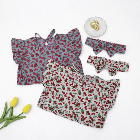 Baby girl jumpsuit fart suit