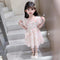 Girls' Summer Dress 2022 New Sweet Short Sleeve Princess Dress