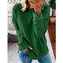 Spring and Autumn Women's Top Turtleneck Solid Color Long Sleeve T-shirt