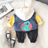 Boys autumn and winter suit set of three