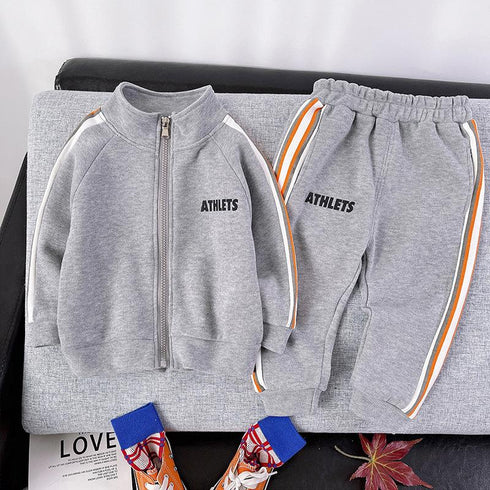 Boy's Spring and Autumn Two-Piece Set