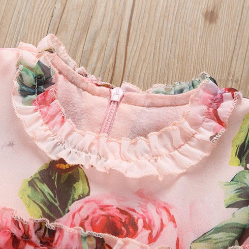 Summer baby girl short-sleeved dress