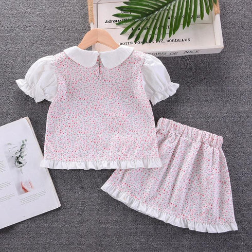 Summer girls casual set two-piece set