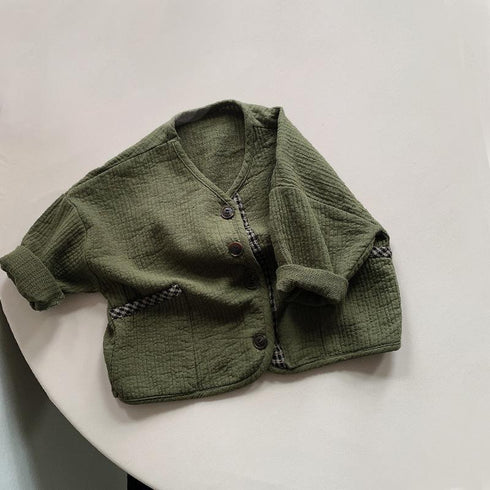 Spring Cardigan Jacket Foreign-style Baby Jacket
